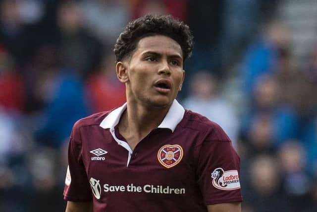 Demetri Mitchell enjoyed his loan spell at Hearts. Pic: SNS