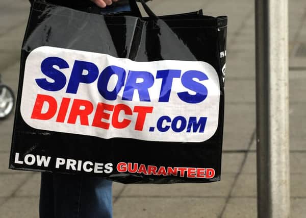 An ad for Sports Direct has been banned for using a "misleading" original price. Picture: Lisa Ferguson