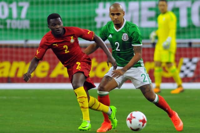 Thomas Agyepong in action for Ghana against Mexico. Picture: Getty Images