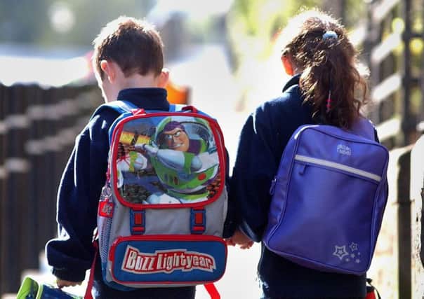 Children in Edinburgh go back to school on Wednesday. Picture: Neil Hanna