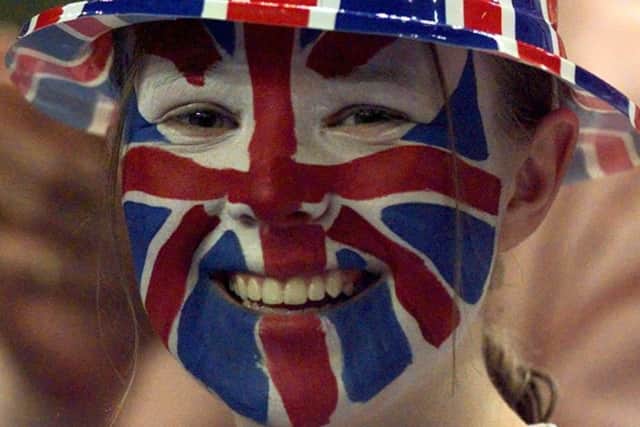 Many dahn saff refer to Britain as England and consider the Union flag  English. Picture: AP