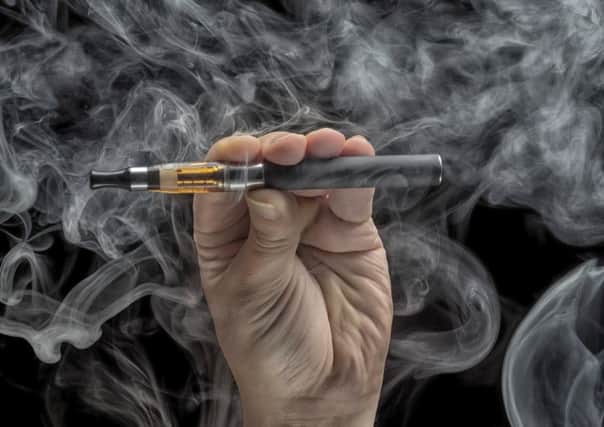 E-cigs may cause the same damage as normal cogarettes.