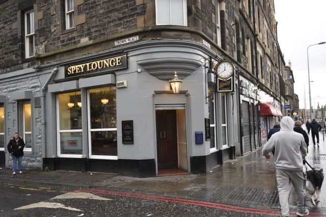 The Spey Lounge on Leith Walk which has been ordered to pay damages to Sky for illegally showing Sky programming on the premises. Picture: Greg Macvean