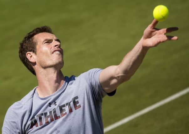 Andy Murray amused fans in a Q&A. Picture: SNS/Bill Murray