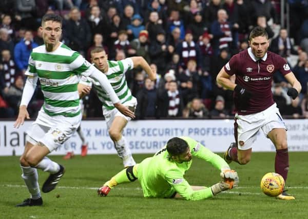 Hearts take on Celtic at Tynecastle on Saturday. Picture: SNS