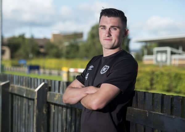 John Souttar is looking forward to facing Celtic on Tynecastles new Â£1m hybrid pitch today