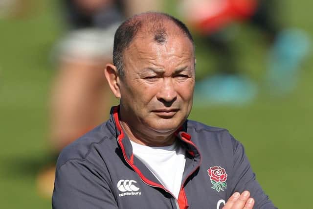 A man has been fined after hurling abuse at Eddie Jones. Picture; PA