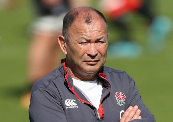A man has been fined after hurling abuse at Eddie Jones. Picture; PA