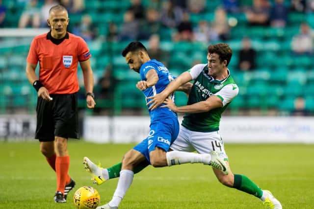 Hibs will meet Molde again on Thursday evening for a spot in the Europa League play-off round. Picture: SNS