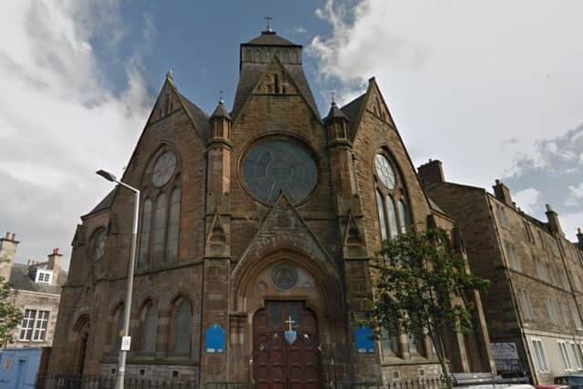 Food and drinks market in the yard of a Ukrainian Church in Dalmeny Street has been shut down