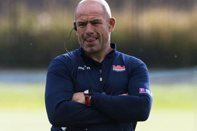 Edinburgh Rugby head coach Richard Cockerill