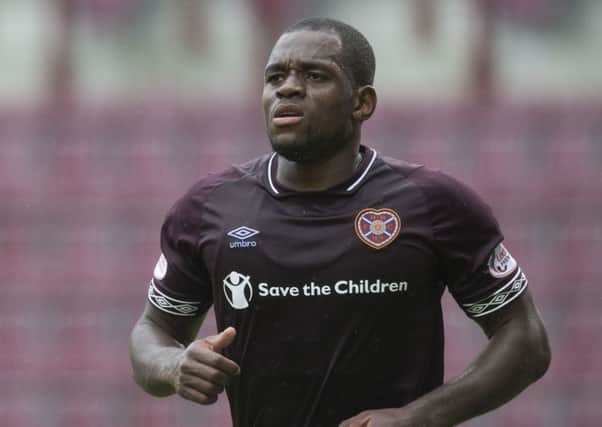 Uche Ikpeazu has made several telling contributions for Hearts already this season