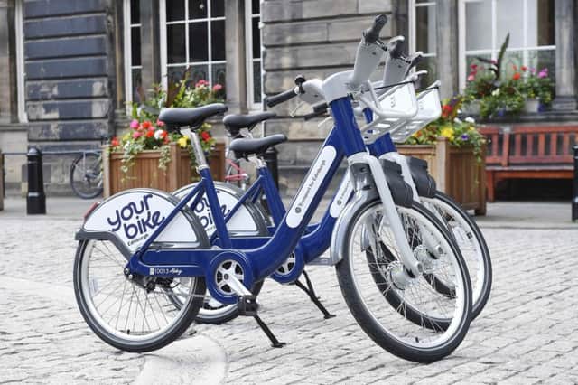 The scheme will launch with an initial 200 cobalt blue bikes in September.