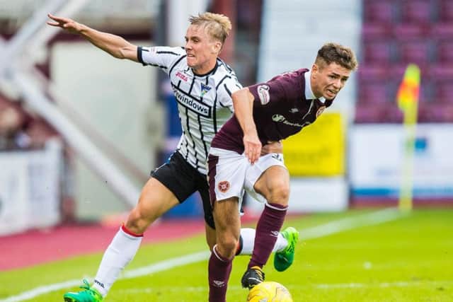 Hearts will hope to exorcise the ghosts of their last Betfred Cup meeting with Dunfermline. Picture: SNS Group