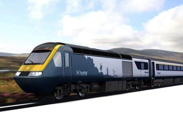 ScotRail's refurbished InterCity trains. Picture: ScotRail