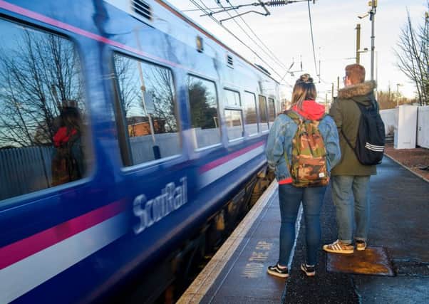 The top ten ScotRail services run over their standing capacity regularly, according to Transport Scotland. Picture Ian Georgeson