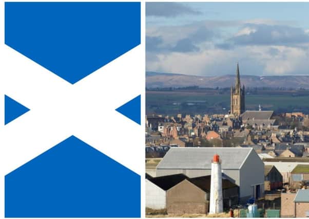 The row centres around a plan to replace the Saltire over Montrose for one day with the Merchant Navy's Red Ensign. PIC: Creative Commons.
