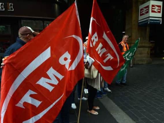 RMT members are angry they are paid less than drivers for working on "rest days". Picture: SWNS