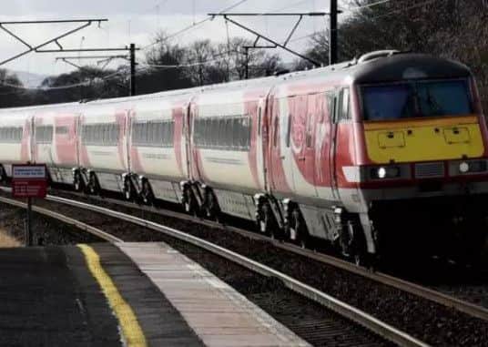The woman live tweeted the incident on the train.