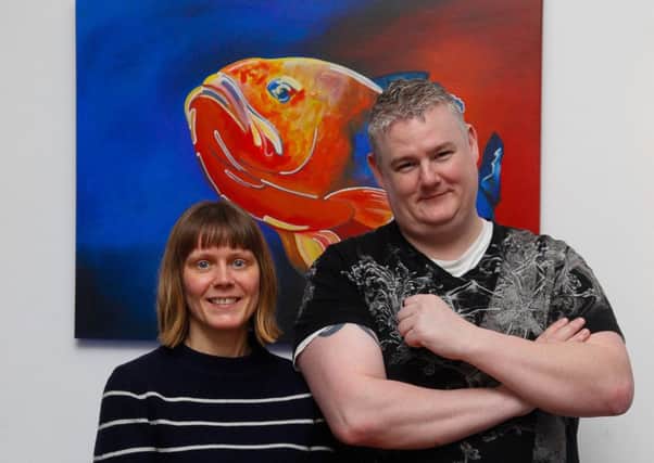 Eileen Inglis and Colin Hinds of The Kilted Lobster