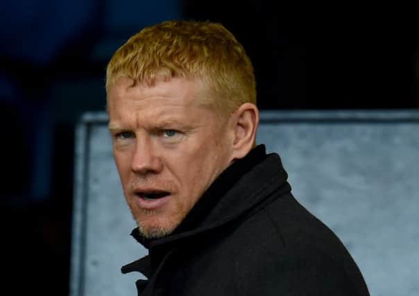 Gary Holt was in charge of Falkirk from April 2013 to June 2014