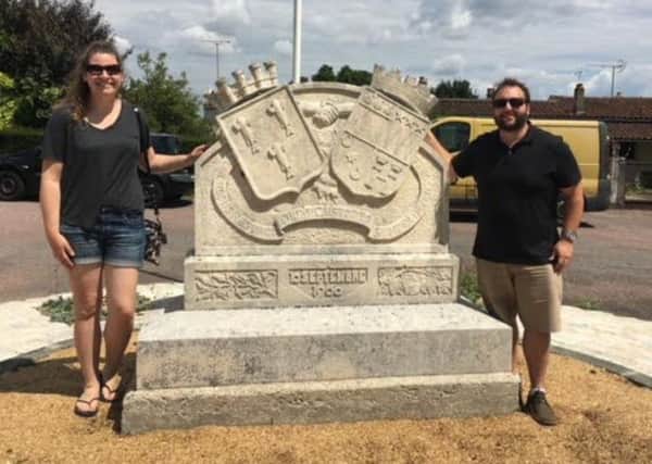 Daniel and Ashley Bochman from Dalkeith Country Park visited Jarnac in France.