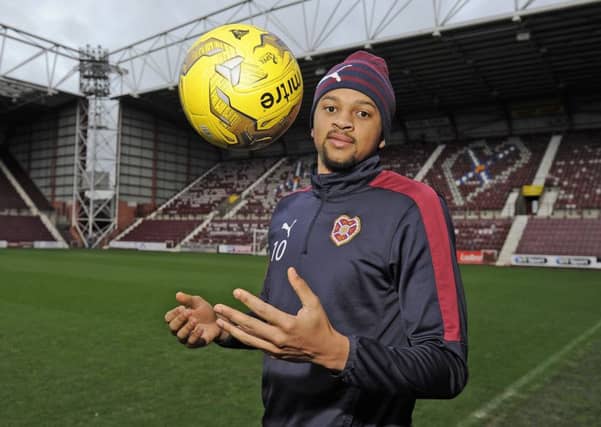 Osman Sow could be set for a return to Hearts. Picture: Neil Hanna