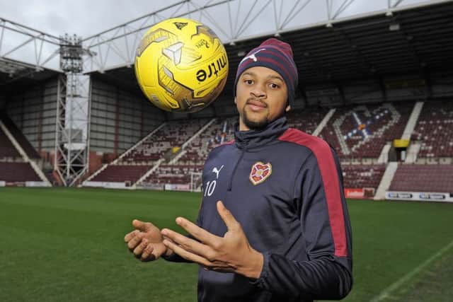 Osman Sow could be set for a return to Hearts. Picture: Neil Hanna