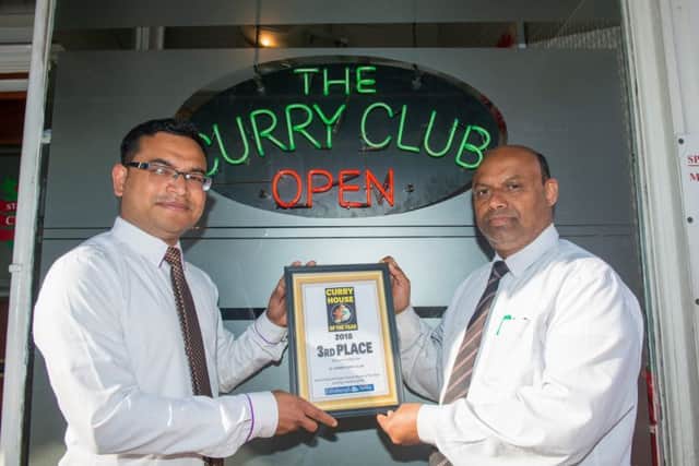 St Johns Curry Club came in at third place.