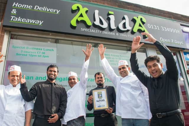 Abida Restaurant was second in the curry house awards.