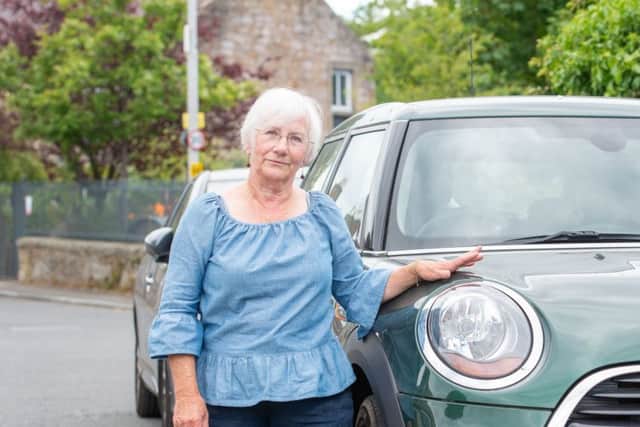 Alexandra Mitchell, who has both legs in callipers, won her appeal to retain her Motability car. Picture: Ian Georgeson
