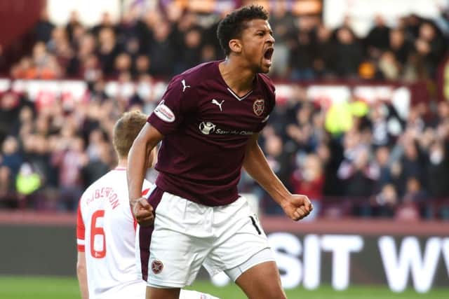 Osman Sow is set to return to Hearts. Picture: SNS/Rob Casey.