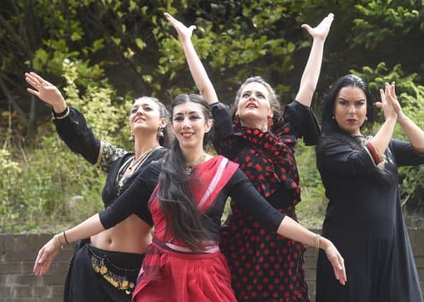Edinburgh Mela launch with some of the performers taking part this weekend at Leith Links