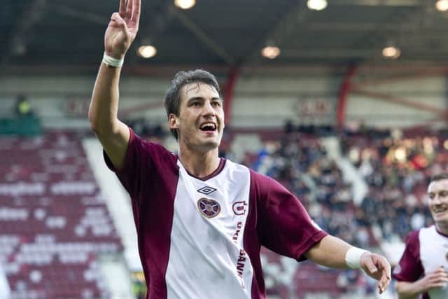 Rudi Skacel's exploits at Hearts have not gone unnoticed by Vanecek. Pic: SNS