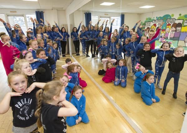 Phelan School of Dance class pictured at the Leith Community Centre, Kirkgate Leith.