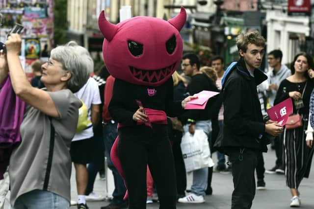 Almost half of the tickets for the booming Fringe were sold in Scotland. Picture: Lisa Ferguson