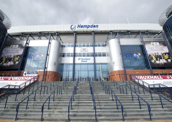 Hampden Park, the home of Scottish football