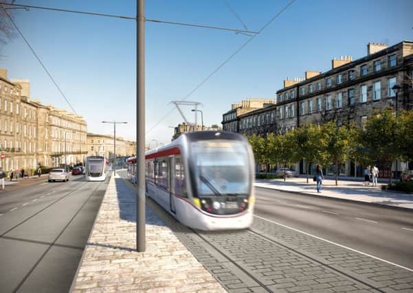 The council plans to extend the existing tram line down to Newhaven.