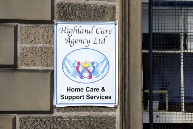 Pic Lisa Ferguson 29/08/2018

Highland Care Agency Home Care and Support Services, Granton Road