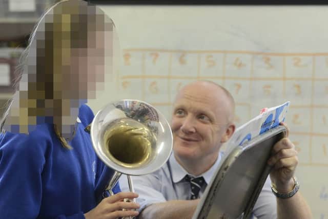 Music teacher Simon Reeves. Picture: Neil Hanna