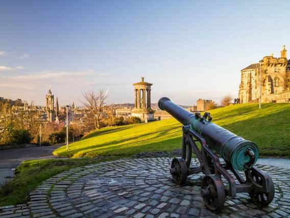 Expect light winds and sunny spells in Edinburgh today (Photo: Shutterstock)