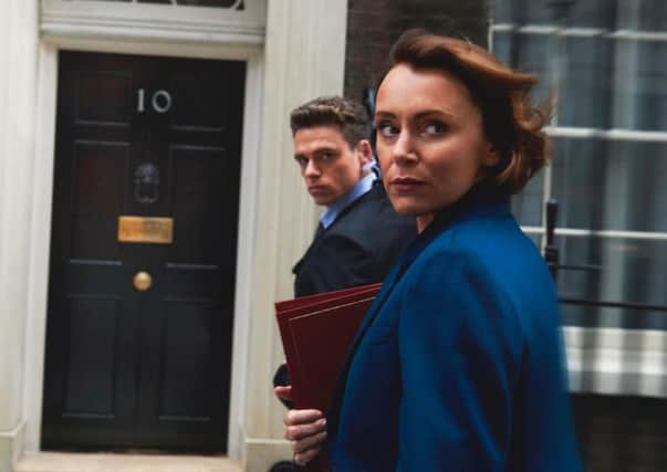 Keeley Hawes and Richard Madden star in Bodyguard