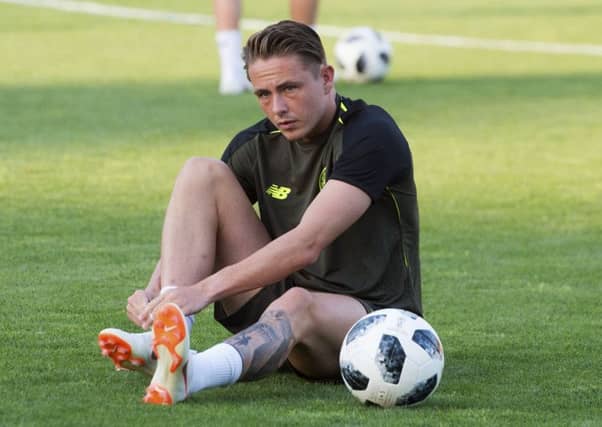 Scott Allan appears set to stay at Celtic. Pic: SNS