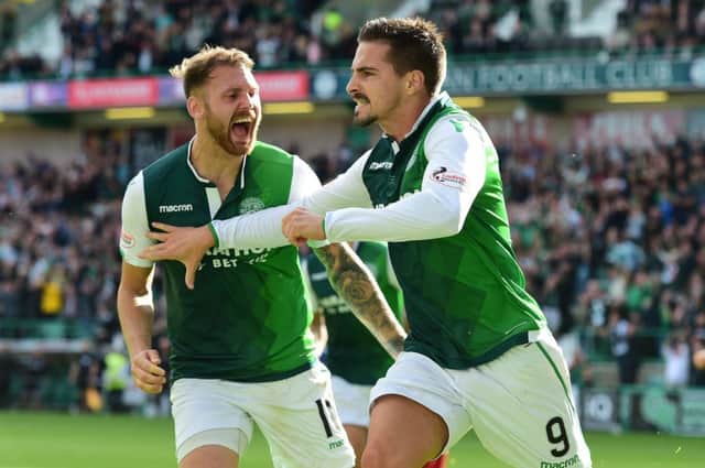 Jamie Maclaren and Martin Boyle could start in attack tomorrow. Picture: SNS Group