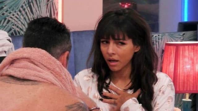 Roxanne Pallett left the Celebrity Big Brother house on Saturday. Picture: CBB Channel 5