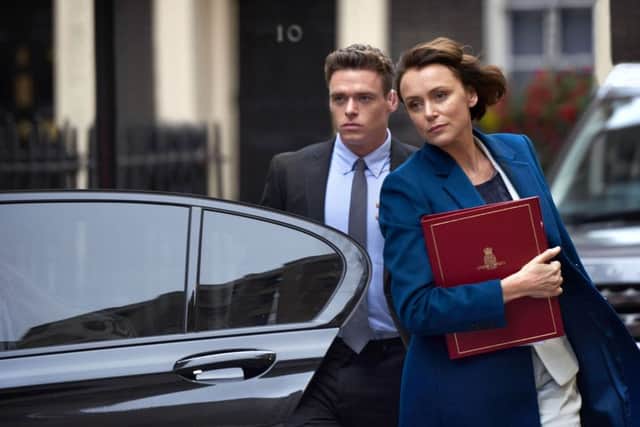 Richard Madden and Keeley Hawes star. Picture: World Productions/Des Willie