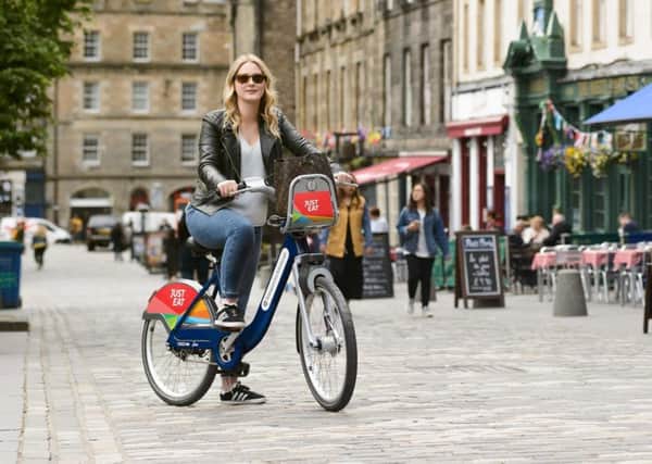 Just Eat is set to sponsor Edinburgh's cycle hire scheme.