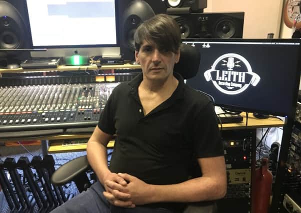 Alan Moffat - owner of Leith Recording Company