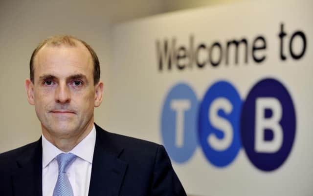 Paul Pester, Chief Executive of TSB, has announced that he has quit with immediate effect after seven years at the helm. Picture: PA Wire