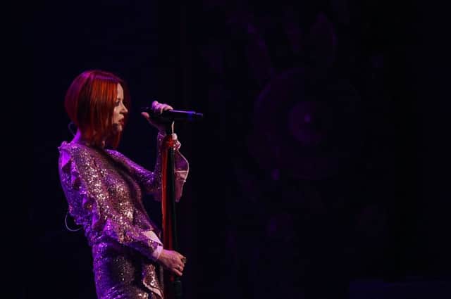 Singer Shirley Manson of Garbage performs. Picture: Michael Loccisano/Getty Images